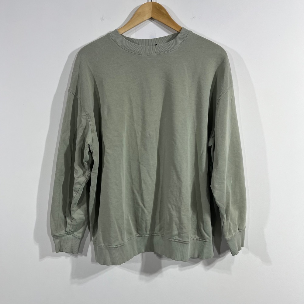ASOS Sporty Oversized Crew Neck Sweatshirt Womens 6 Preppy Minimalist‎ Granola